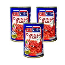 소고기통조림 PUREFOODS 콘드비프 150g 210g, 3개
