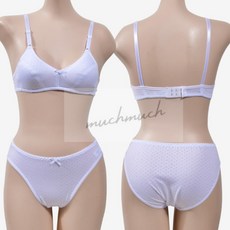 많이많이 주니어 2단계 브라팬티세트 초등여아속옷