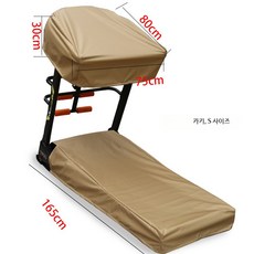 워킹머신 방진 덮개 런닝머신 방수 보호 카바 헬스 커버 천, D_카키 소형 (S), 단일 모델