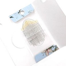 마미쏘잉/프랑스자수 바늘 밀리너 다너, 다너바늘3-9호, 1세트