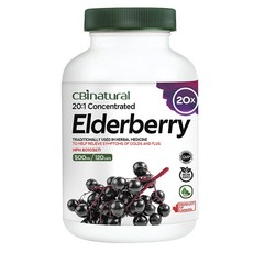 Cbi Natural 엘더베리 500mg 20X 캡, 120개입, 1개, 120정