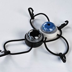 Waveism 羅盤入門款餐盤，安全無毒材質，簡約設計風格，餐桌藝術品, 白, 1個