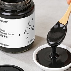 이슬빛 흑임자 페이스트 순 검은참깨 스프레드 무가당 무첨가버터, 1개, 100g