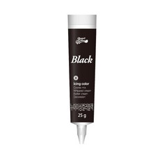 브레드가든 아이싱칼라 식용색소 블랙, 25g, 1개