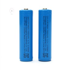 NUMA 18650 배터리 1500mAh 2p세트 랜턴배터리