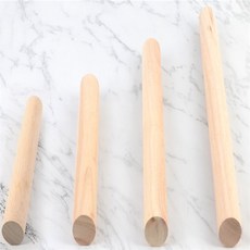 라이즈올 원목 밀대 반죽밀대원목 베이킹도구밀대, 미니