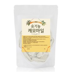 유기농 캐모마일 차 티백 해밀원, 1세트, 30개입, 1g