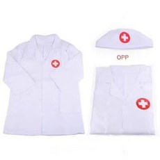 小醫生玩具套裝 萌兔醫生收納箱, 醫生護士服裝, 1套