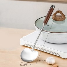 CUGF廚貴妃 316不鏽鋼胡桃木, 1個, 蘑菇鏟