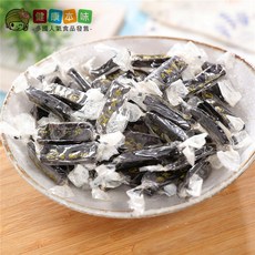 健康本味 昆布糖200g 海帶零食 小包裝 獨立包裝, 1個, 素食昆布糖