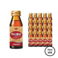 까스명수 골드액 소화제, 75ml, 1g, 20개