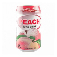 Chin Chin 복숭아 음료 주스 - 325ml (11온스) (3팩), Chin Chin 복숭아 음료 주스 - 325ml (1