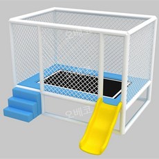 트램폴린 대형방방이 트렘폴린 점핑머신 놀이기구, 실버