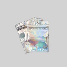 걸이형 홀로그램 지퍼백 10.5cmx15cm 1p, 본상품