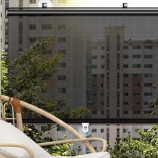 셀프 부착식 블라인드 창문 햇빛 차단 사무실 베란다 프라이버시 맞춤형