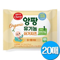 서울우유 유기농아기치즈, 1단계, 360g, 1개