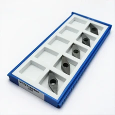 VCGT 160402 VCGT 160404 VCGT 160408 VCGT PCD CBN 다이아몬드 인서트 CNC PCD 알루미늄 합금 엔드, 07 5PCS VCGT160404 CBN