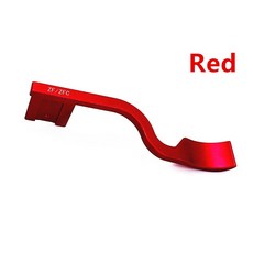 ZF ZFC 금속 핫슈 엄지 업 핸드 그립 핫슈 커버 니콘호환 Z f Z fc 카메라 엄지 업, 1개, 빨간