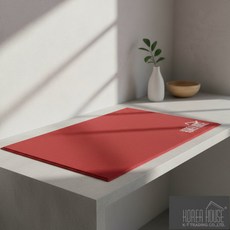 담아마켓 카펫 발판 가정용현관발매트, 레드