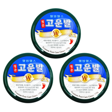 웰빙헬스 청춘 고운발 보습 크림 발 뒤꿈치 갈라짐 굳은살 각질 제거 100ml, 1개입, 3개, 100g