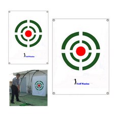 이중 박음질 스윙타켓 B타입 중형 골프타켓 과녁 개인 골프연습장, 단품, 1개