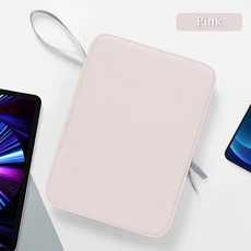 태블릿 슬리브 가방 iPad Pro 용 7.9-12.9 인치 핸드백 케이스 Samsung Xiaomi Lenovo 백 커버 충격 방지, 05 Pink, 02 12.9 inch