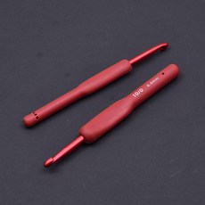 모헤어 원사 그라데이션 DIY 선물 핸드메이드, 50g 단위, 후크 바늘 3.5mm 2개, 1개