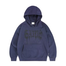 GAINSBORO 고딕 로고 후드티_퍼플