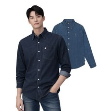 비버리힐스폴로클럽 남성 데님셔츠 SH123 M