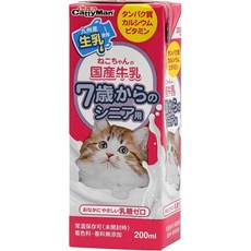 캐티맨 CattyMan 고양이 우유 7세부터 수석용 200ml×24개 케이스 판매, 1개, 1g, 상세페이지 참조