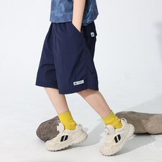 UPPERCUT 아동 바스락 반바지 키즈 아웃도어 여름 등산복팬츠 주니어 와이드 냉감 반바지 남녀공용