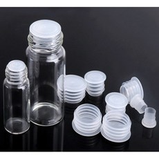 갈색 유리 밀봉형 소분 보관 미니, BD_10ml올리브색100개, 100개, 10ml