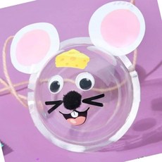 사탕 목걸이 만들기 쥐 미술프로그램 목걸이DIY 체험미술활동 jga*48057Kv