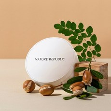 NATURE REPUBLIC 自然主義 輕柔服貼兩用防曬蜜粉餅, #2, 1盒