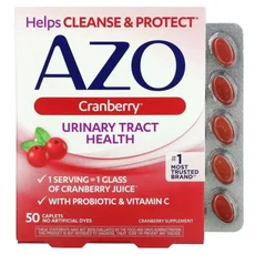 아조 Urinary Tract 헬스 Health 크랜베리 Cranberry 50정, 1개