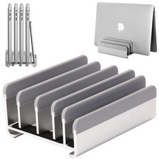 ipad MacBook Pro/Air/Microsoft 수직으로 최대 5대의 디바이스를 수납할 수 있는