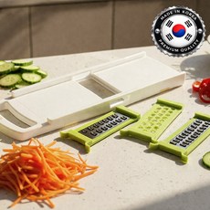 릴플로 다용도 만능 3종 채칼, 1개, 크림 화이트