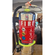 滅火王FIRE KING 12年保固水成膜泡沫環保無毒滅火器 快速滅火保證不回火復燃_3型(K3C)安全標準型, 1個, 銀瓶-不鏽鋼（3000cc）, 紅色