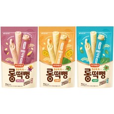 아이배냇 롱떡뻥 3종세트 (자색고구마 + 단호박 + 시금치), 1개