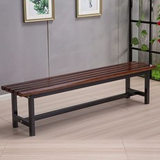 탈의실 의자 60 목욕탕 벤치 방수 사우나 락커룸 휴식, 60cm 월넛 표준