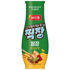 해찬들 찍장 쌈장 튜브형, 300g, 1개