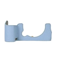 Fujifilm XS10용 Pu 가죽 카메라 케이스 하프 바디, 10 Blue Case