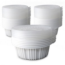 블룸엣홈 에프피 220파이 탕용기 소 화이트 약 1900ml, 25개, 1개입