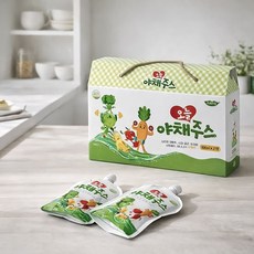 초록한입 생생 오늘야채주스, 100ml, 21개