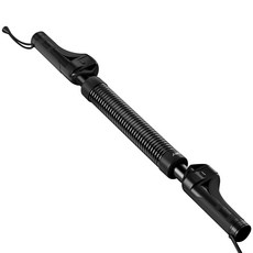 臂力訓練器 碳素鋼彈簧 手臂胸肌鍛鍊, 黑色, 1個