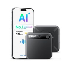 BOYA Notra AI 3 140 AI 10 64 보이스 레코더 모드 녹음(환경음·통화·Bluetooth