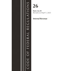 (영문도서)Code of Federal Regulations Title 26 Internal Revenue 2-29 2023 Paperback, Bernan Press, English, 9781636715452