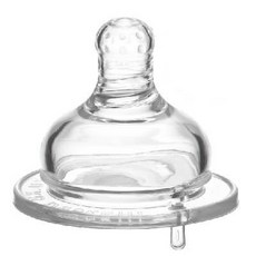 KUKU 酷咕鴨 防脹氣母乳型奶嘴-寬口十字 M/L/XL 2入/4入, 1個, 寬口十字XL(麥粉用)  2入