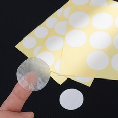 부직포 원형 양면테이프, 1개