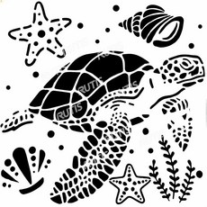 型染版 ST-DOT-0081 蝶古巴特DIY簍空模板 塗鴉模版 繪畫模版, 1個, DOT-0081